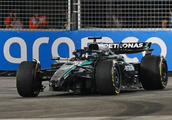 Russell Bingung dengan Kecelakaan Aneh yang Menimpanya di F1 GP Singapura